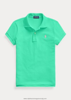 pamuthálós pólóing 2680486989 gyerekek Ralph Lauren naplemente zöld
