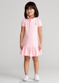 pamuthálós pólóruha 2680486768 gyerekek Ralph Lauren karmel rózsaszín