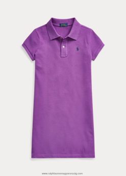 pamuthálós pólóruha 2680487017 gyerekek Ralph Lauren paloma lila