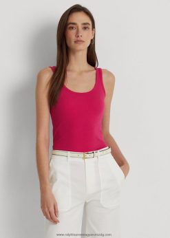 pamutkeverék felső 2680483825 nők Ralph Lauren sport rózsaszín