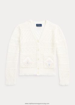 pointelle kötött pamutkardigán 2680486851 gyerekek Ralph Lauren nevis