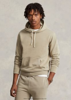 polár kapucnis pulcsi 2680488506 férfiak Ralph Lauren klasszikus khaki