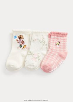 polo bear crew zokni 3 db 2680488049 baba Ralph Lauren elefántcsont