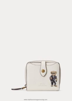 polo bear kompakt pénztárca 2680489733 nők Ralph Lauren krém
