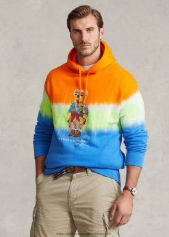 polo bear nyakkendős polár kapucnis pulcsi 2680481381 férfiak Ralph Lauren zafír csillag medve