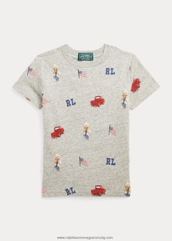 polo bear pamut dzsörzé póló 2680485795 gyerekek Ralph Lauren loft hanga