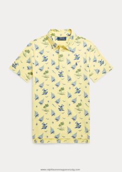polo bear pamut dzsörzé póló 2680486110 gyerekek Ralph Lauren bristol sárga