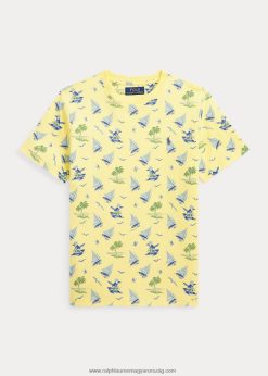 polo bear pamut dzsörzé póló 2680486112 gyerekek Ralph Lauren bristol sárga