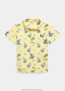 polo bear pamut dzsörzé póló 2680487896 baba Ralph Lauren bristol sárga