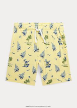polo bear spa frottír rövid 2680485754 gyerekek Ralph Lauren bristol sárga