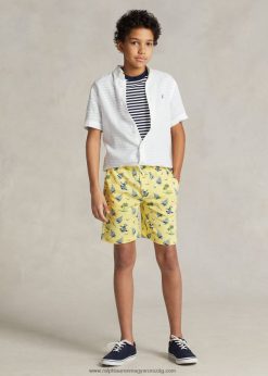 polo bear spa frottír rövid 2680485968 gyerekek Ralph Lauren bristol sárga
