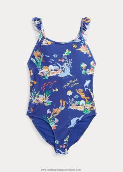 polo bear stretch egyrészes fürdőruha 2680487110 gyerekek Ralph Lauren ligák alatt