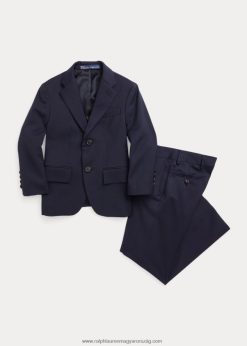 póló gyapjú twill öltöny 2680485875 gyerekek Ralph Lauren klasszikus haditengerészet