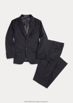 póló gyapjú twill öltöny 2680486245 gyerekek Ralph Lauren faszén