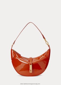 polo id patentos mini válltáska 2680485135 nők Ralph Lauren naplemente narancs