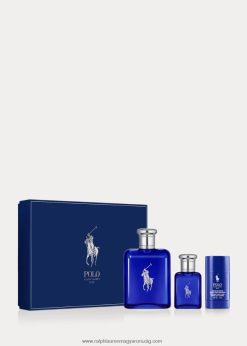 póló kék 3 részes ajándékkészlet 2680489067 férfiak Ralph Lauren