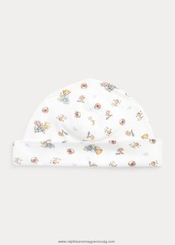 póló mackó pamut interlock sapka 2680488028 baba Ralph Lauren fiú kerti medve