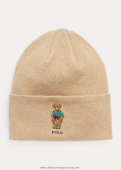 póló mackó pamut sapka 2680482460 férfiak Ralph Lauren klasszikus teve