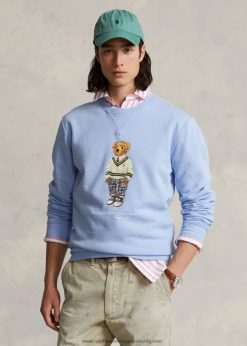 póló medve gyapjú pulóver 268048729 férfiak Ralph Lauren austin kék