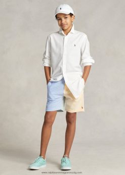 polo prepster knit oxford fun short 2680486001 gyerekek Ralph Lauren kikötő sziget kék multi