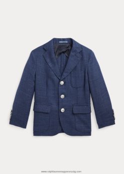 póló puha sztreccs twill blézer 2680485815 gyerekek Ralph Lauren haditengerészet
