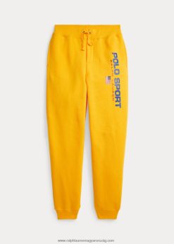 póló sport gyapjú jogger nadrág 2680486135 gyerekek Ralph Lauren sárga vihar