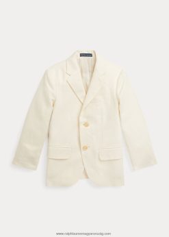 póló vászon öltöny kabát 2680485811 gyerekek Ralph Lauren könnyű krém