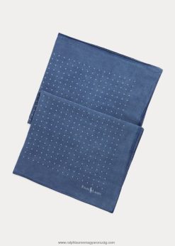 pöttyös pamut bandanna 2680482469 férfiak Ralph Lauren indigó pont
