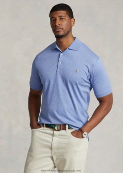 puha pamut póló 2680481535 férfiak Ralph Lauren puha királyi hanga