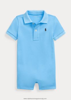 puha pamut polo shortall 2680487658 baba Ralph Lauren kék