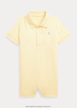 puha pamut polo shortall 2680487662 baba Ralph Lauren t-madár sárga