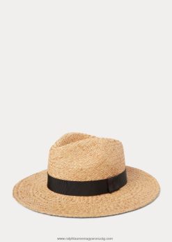 raffia fedora 2680482448 férfiak Ralph Lauren természetes