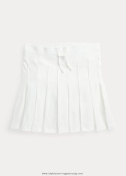 redőzött hálós skort 2680487065 gyerekek Ralph Lauren fedélzetmosó fehér