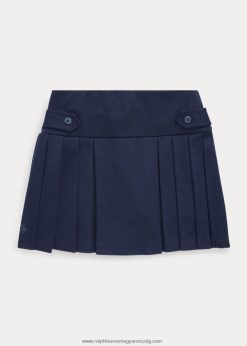 redőzött ponte skort 2680487048 gyerekek Ralph Lauren rl haditengerészet