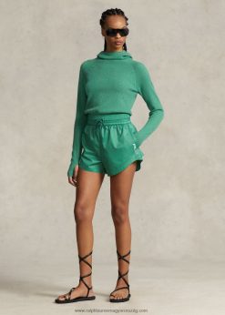 ripstop húzózsinór rövid 2680483100 nők Ralph Lauren tutaj zöld