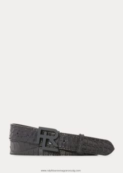 rl aligátor öv 2680489035 férfiak Ralph Lauren fekete