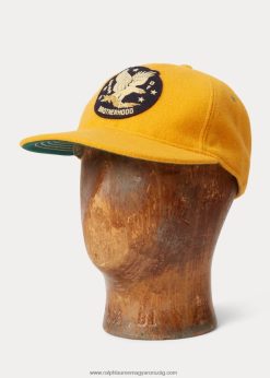 sasfoltos gyapjúkeverék filc golyós sapka 2680488862 férfiak Ralph Lauren Arany