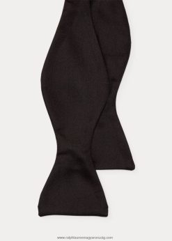 selyem szatén csokornyakkendő 2680482254 férfiak Ralph Lauren fekete