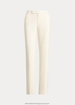 Seth gyapjú krepp nadrág 2680489357 nők Ralph Lauren krém