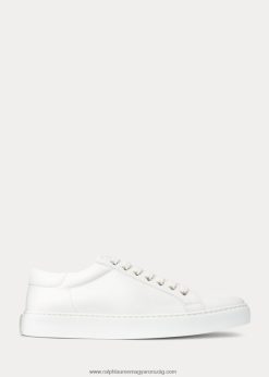 severn borjúbőr tornacipő 2680481945 férfiak Ralph Lauren fehér