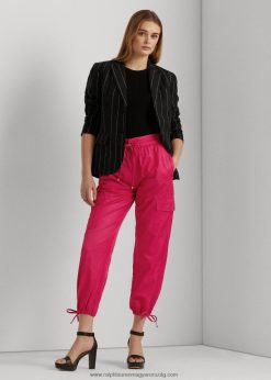 shantung cargo bokanadrág 2680483930 nők Ralph Lauren sport rózsaszín