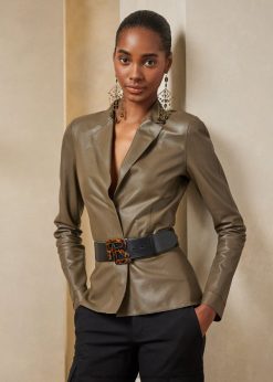 sophee báránybőr kabát 2680489303 nők Ralph Lauren olajbogyó