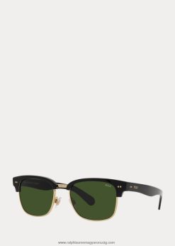 square academy napszemüveg 2680489060 férfiak Ralph Lauren fényes fekete