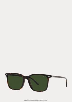 square academy napszemüveg 2680489063 férfiak Ralph Lauren fényes sötét havanna