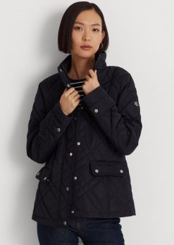 steppelt gúnykabát 2680484460 nők Ralph Lauren sötét tengerészkék