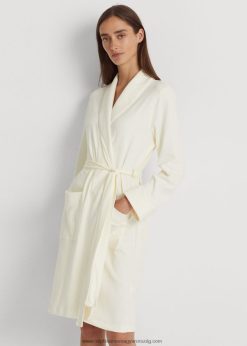 steppelt kendős galléros köntös 2680484271 nők Ralph Lauren pergamen krém