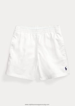 stretch chino short 2680485885 gyerekek Ralph Lauren fehér