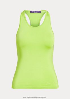 stretch selyem racerback felső 2680489372 nők Ralph Lauren citrom
