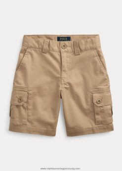 stretch twill cargo short 2680485882 gyerekek Ralph Lauren klasszikus khaki