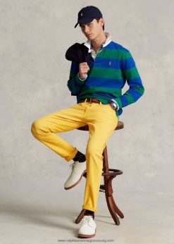 sullivan slim stretch farmer 268048466 férfiak Ralph Lauren sárga uszony